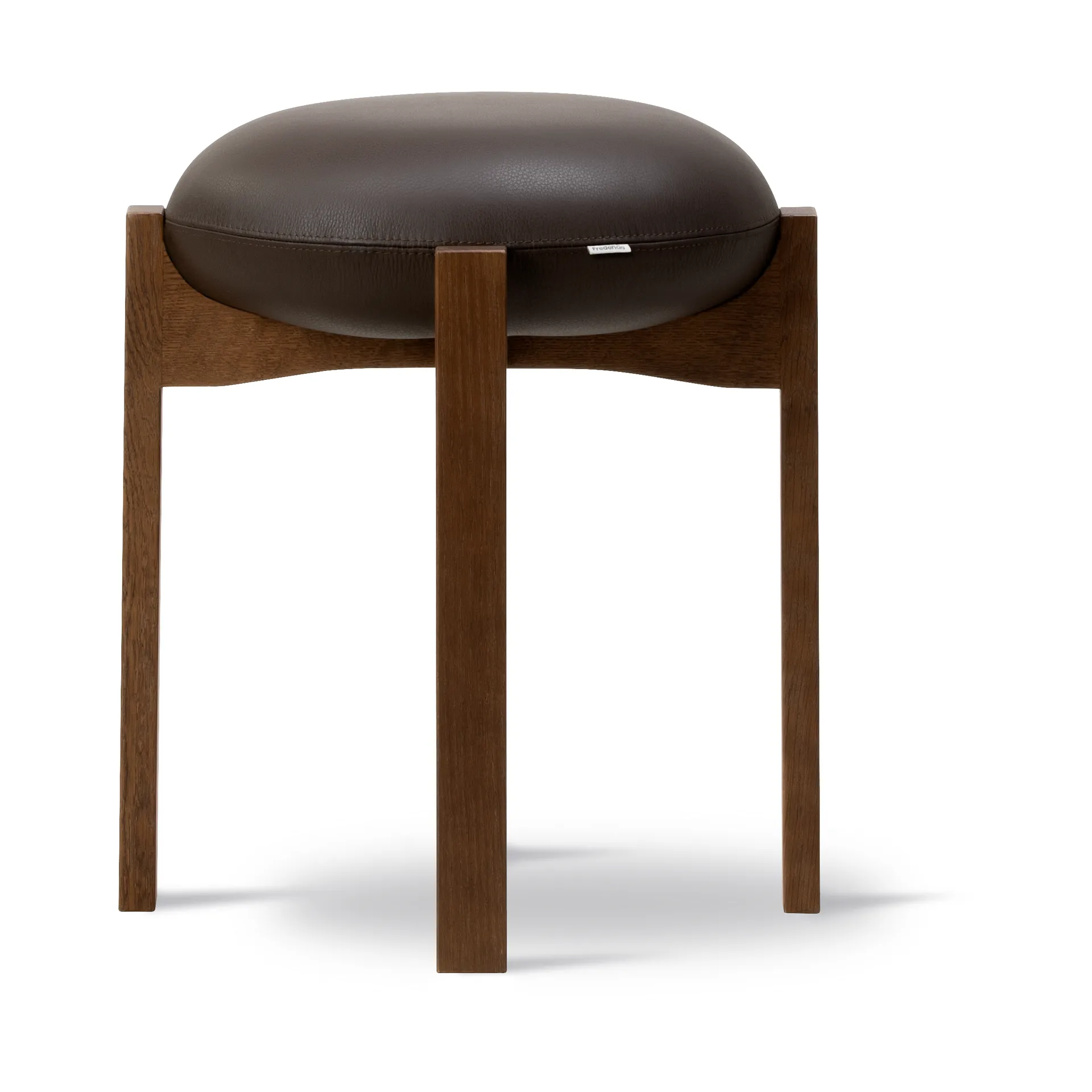 Sgabello basso Pioneer, Primo 86-1-rökbets laccato rovere Fredericia Furniture