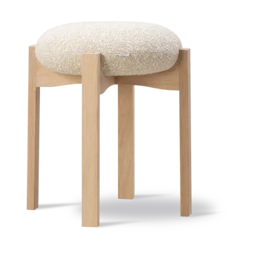 Sgabello basso Pioneer - Zero 0001-Rovere laccato - Fredericia Furniture