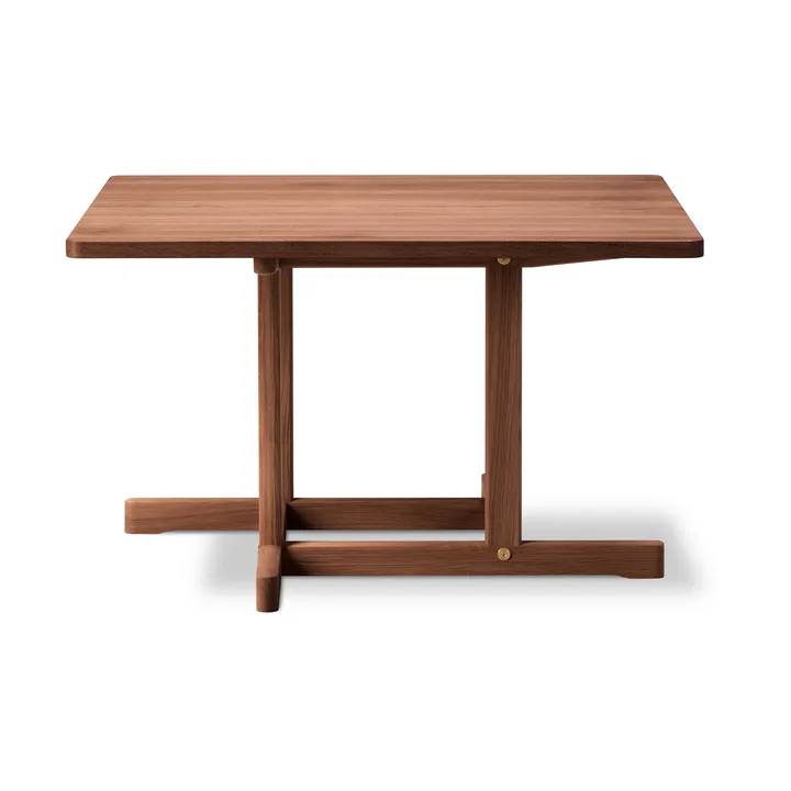 Tavolino da caffè BM80 Mogensen 90x90 cm - Rovere oliato affumicato - Fredericia Furniture