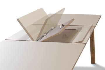 Tavolo Ana 180-280x95 cm - Nanolaminate bianco-Rovere saponato - Fredericia Furniture