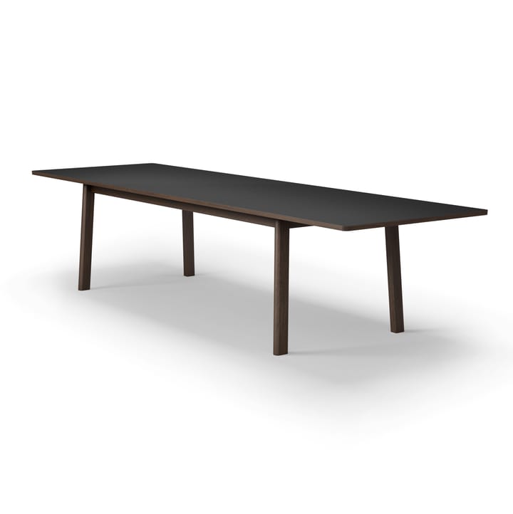 Tavolo Ana 220-320x95 cm, Nanolaminato nero-rovere affumicato Fredericia Furniture