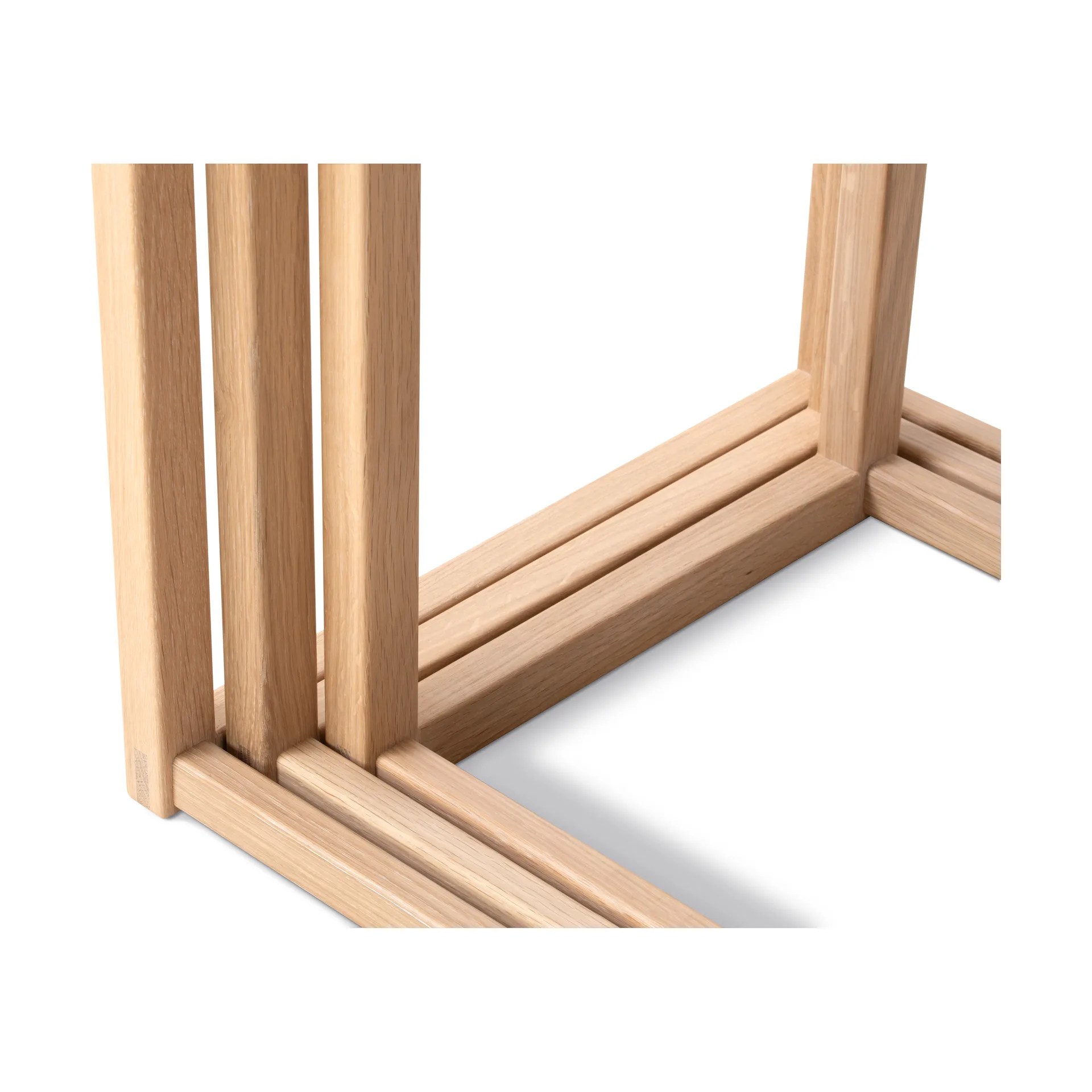 Tavolo annidabile BM375 set 3 pezzi, Legno di quercia chiaro oliato Fredericia Furniture