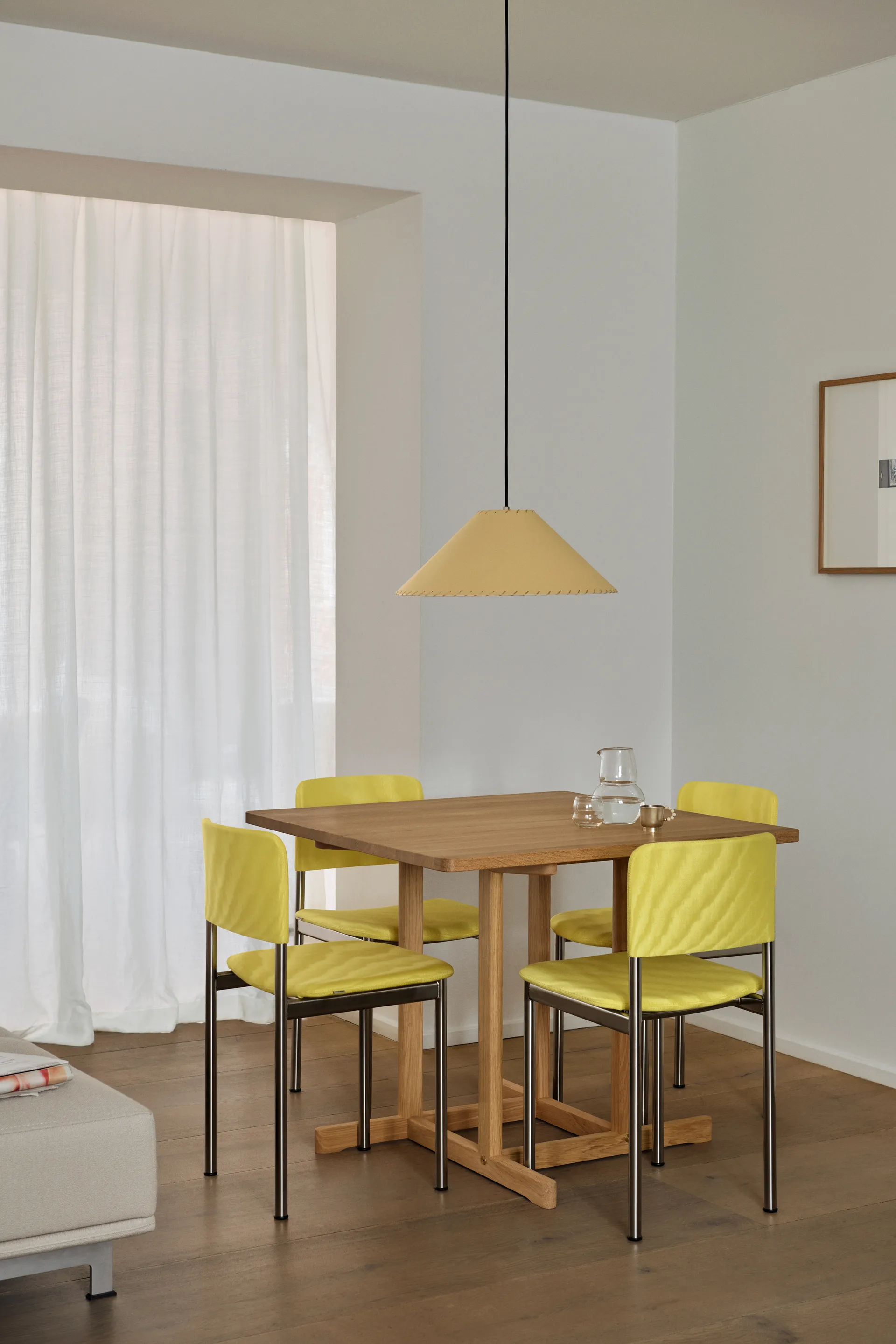 Tavolo BM80 Mogensen Shaker 90x90 cm, Rovere oliato chiaro Fredericia Furniture