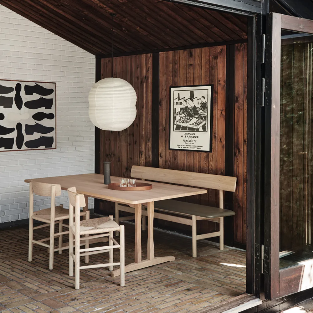 Tavolo C18 Shaker, Rovere saponato, 180x90cm Fredericia Furniture