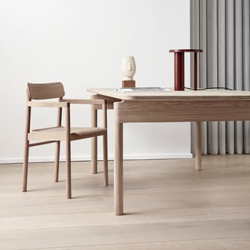 Tavolo da pranzo Post 6438 - Rovescato rovere, 100x225 cm - Fredericia Furniture