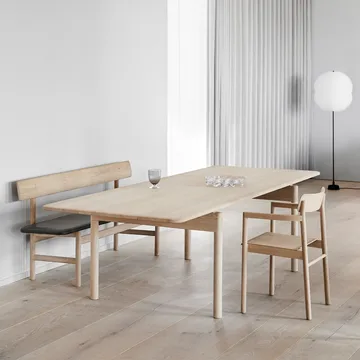 Tavolo da pranzo Post 6442 - Rovere saponato, 100x320 cm - Fredericia Furniture