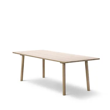 Tavolo da pranzo Taro 6106  - Rovere saponato, 220×93,5 cm - Fredericia Furniture