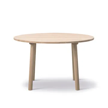 Tavolo da pranzo Taro 6121  - Rovere saponato, ø120 cm - Fredericia Furniture