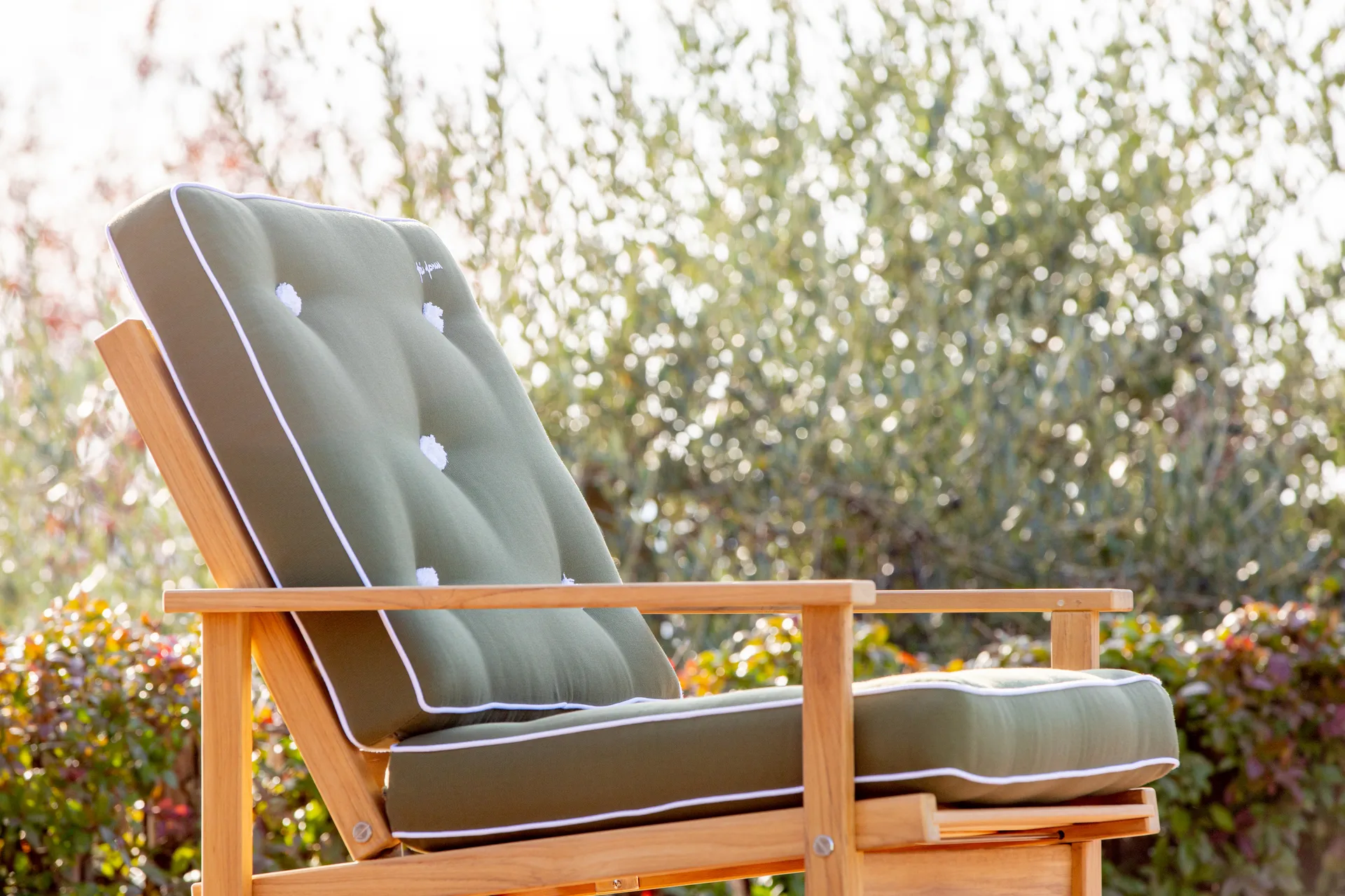 05 poltrona, Teak Fri Form