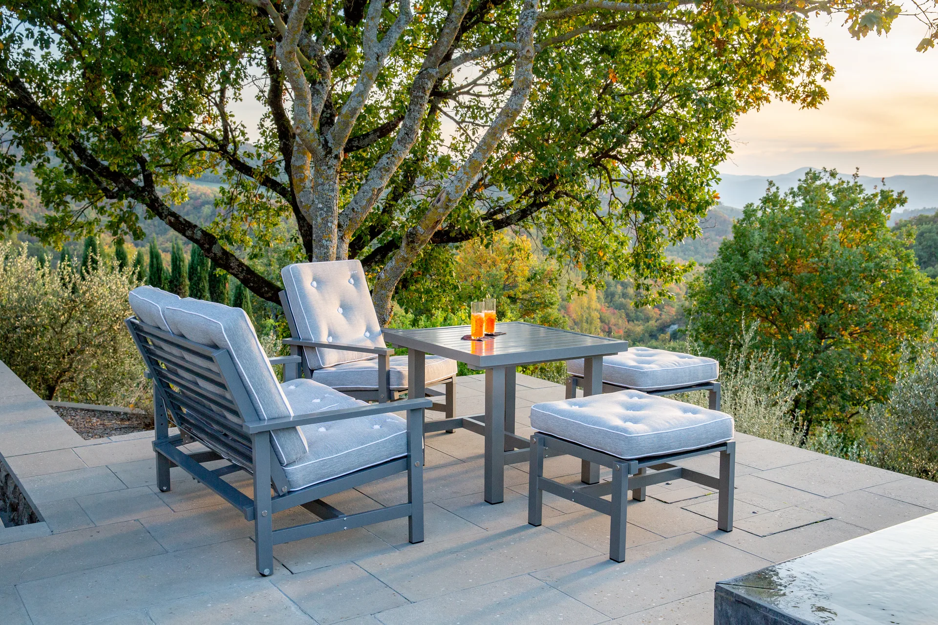 08 divano, Grigio, 2 posti Fri Form