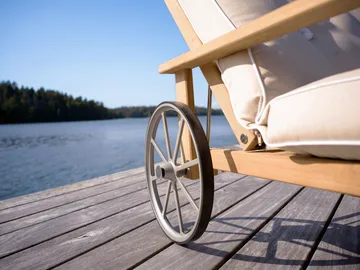 31 carrozzina - Teak, 78x171 cm - Fri Form