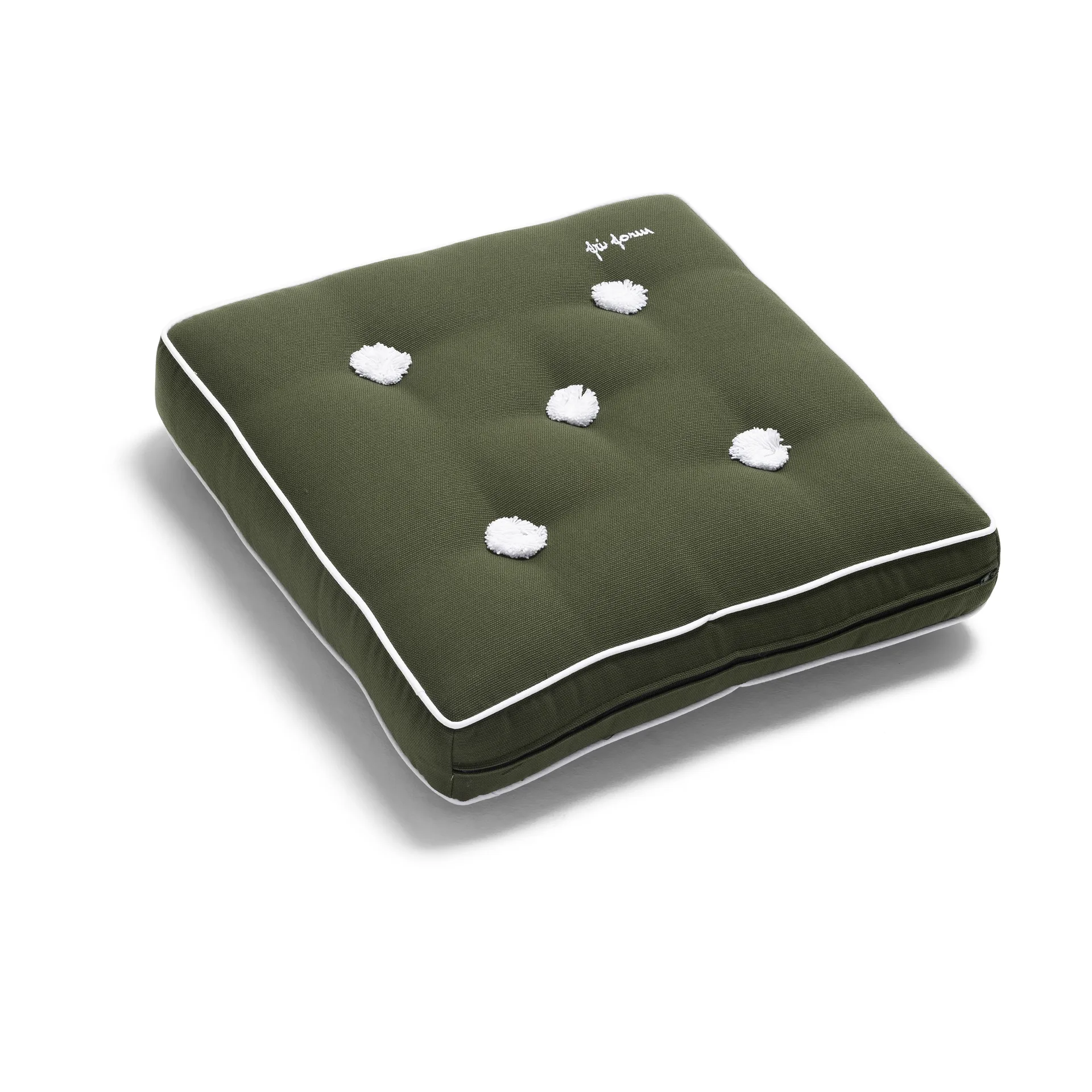 42 cuscino, Kahki green, 42x,42 cm Fri Form