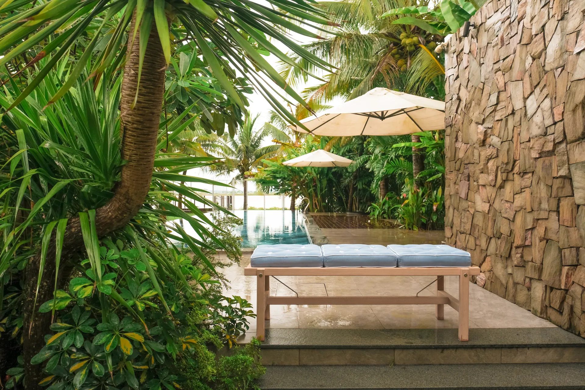 45 panca, Redwood, 135 cm Fri Form