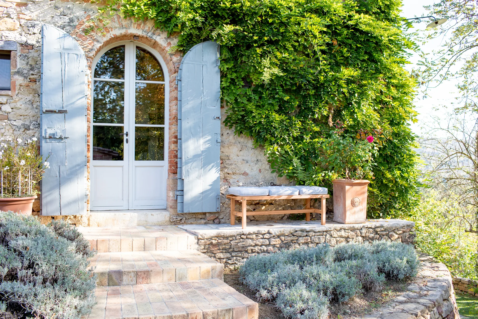 45 panca, Redwood, 135 cm Fri Form