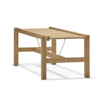 45 panca - Teak, 135 cm - Fri Form