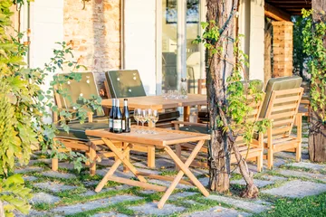 60 tavolino a vassoio - Teak, 59x94 cm - Fri Form