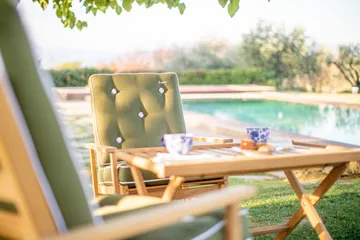 60 tavolino a vassoio - Teak, 59x94 cm - Fri Form