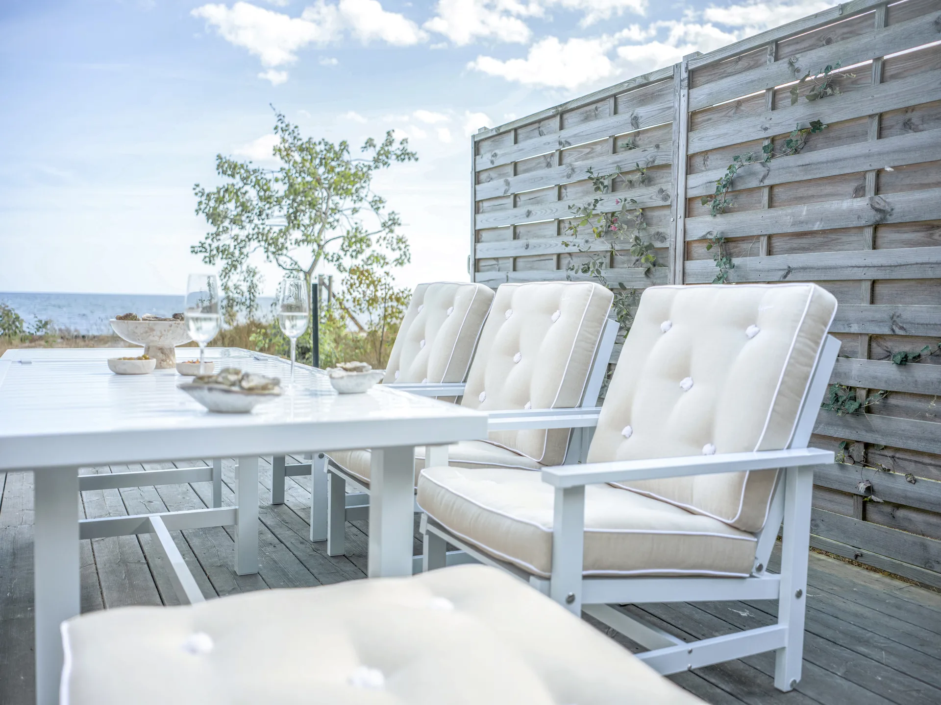 62 tavolo, Bianco, 142x80x72 cm Fri Form