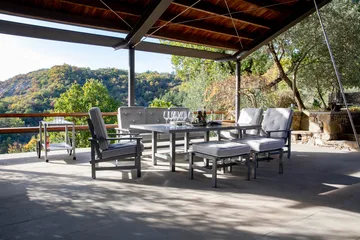 62 tavolo - Grigio, 142x80x65,5 cm - Fri Form