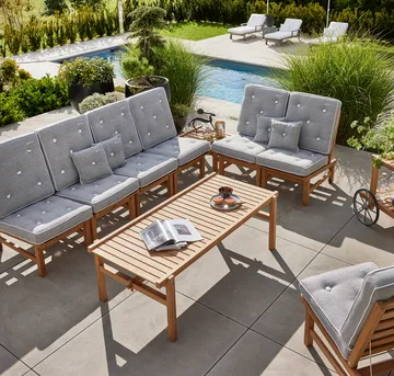 63 tavolo - Teak, 150x73x51 cm - Fri Form