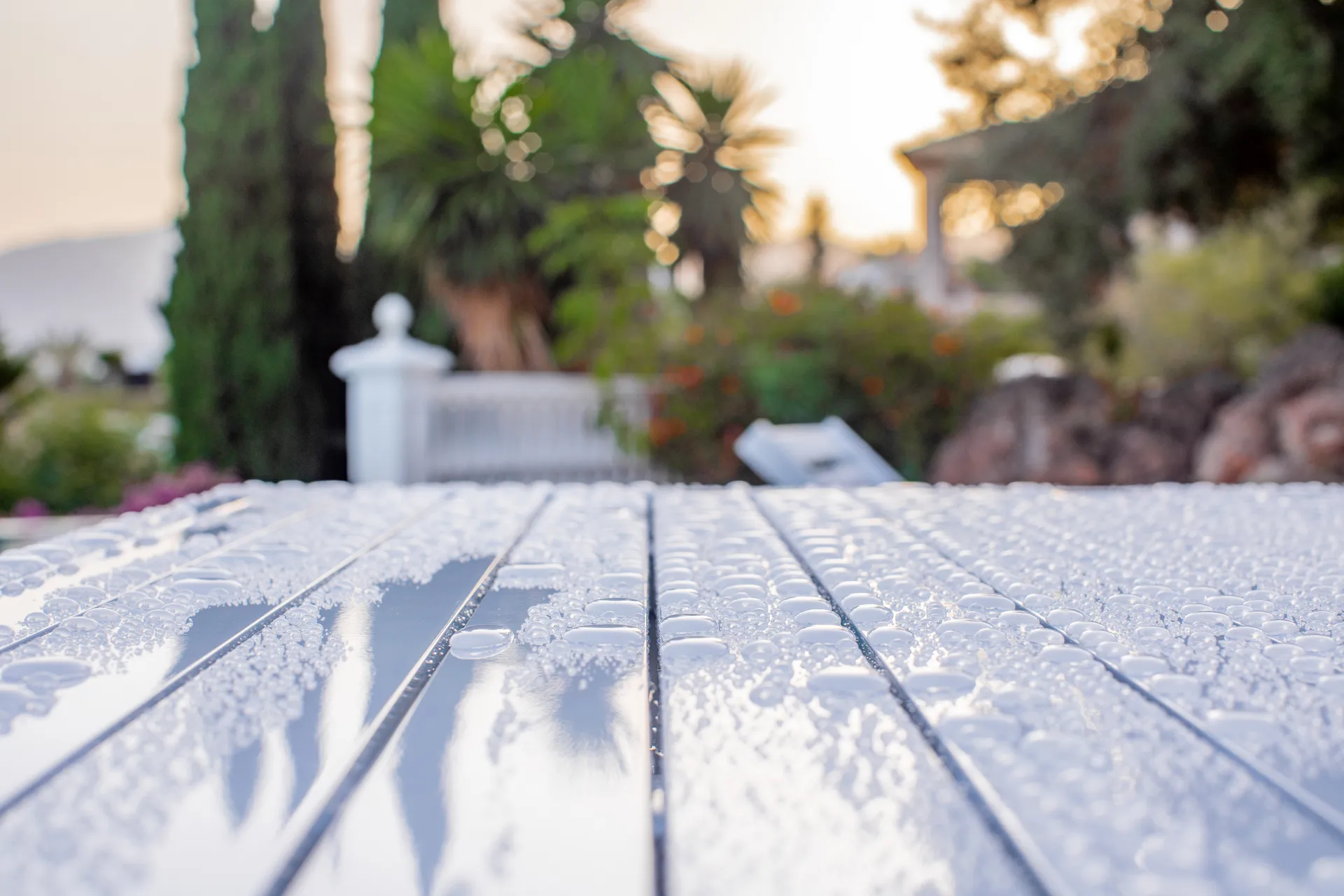 65 tavolo, Bianco, 124x133x66 cm Fri Form