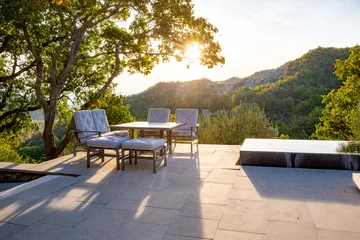 65 tavolo - Grigio, 124x133x66 cm - Fri Form