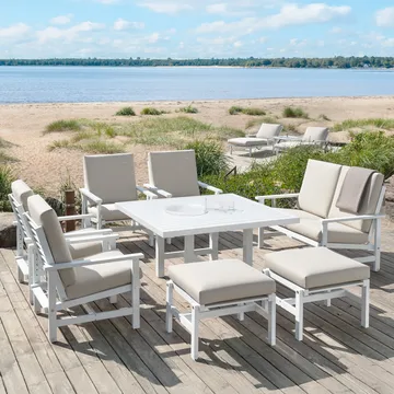 65 tavolo - White, 124x122x72 cm - Fri Form