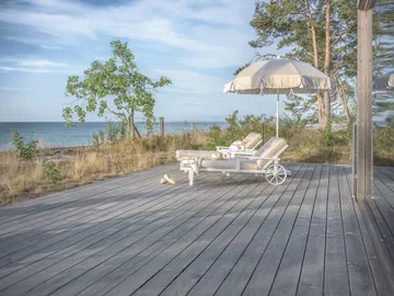 90 parasole - Beige, Ø220 cm - Fri Form