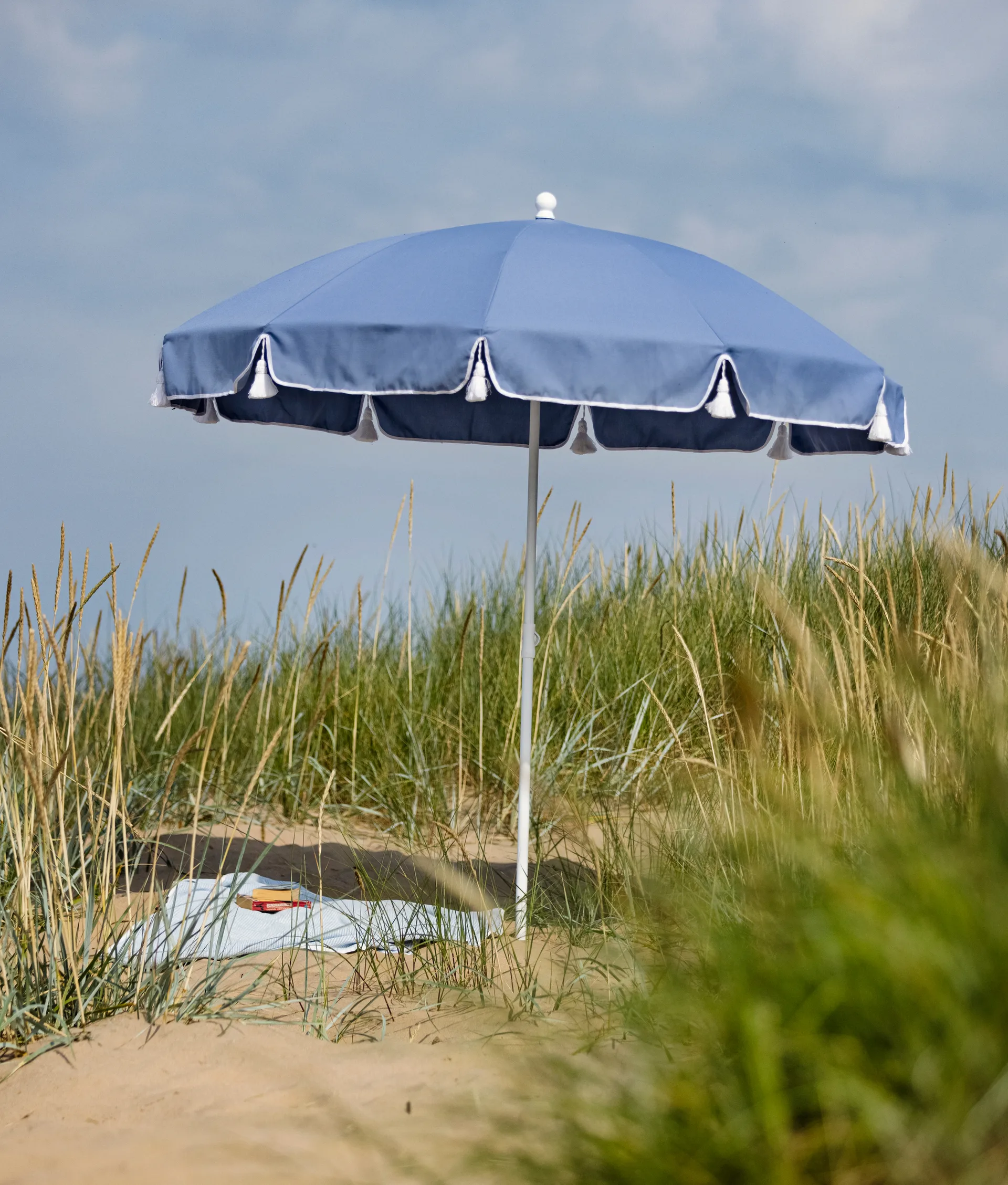 90 parasole, Blu navy, Ø220 cm Fri Form