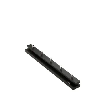 Attaccapanni Cutter - Rovere tinto nero, 5 pomelli - Fritz Hansen