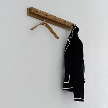 Attaccapanni Cutter - Teak, 5 pz pomelli - Fritz Hansen