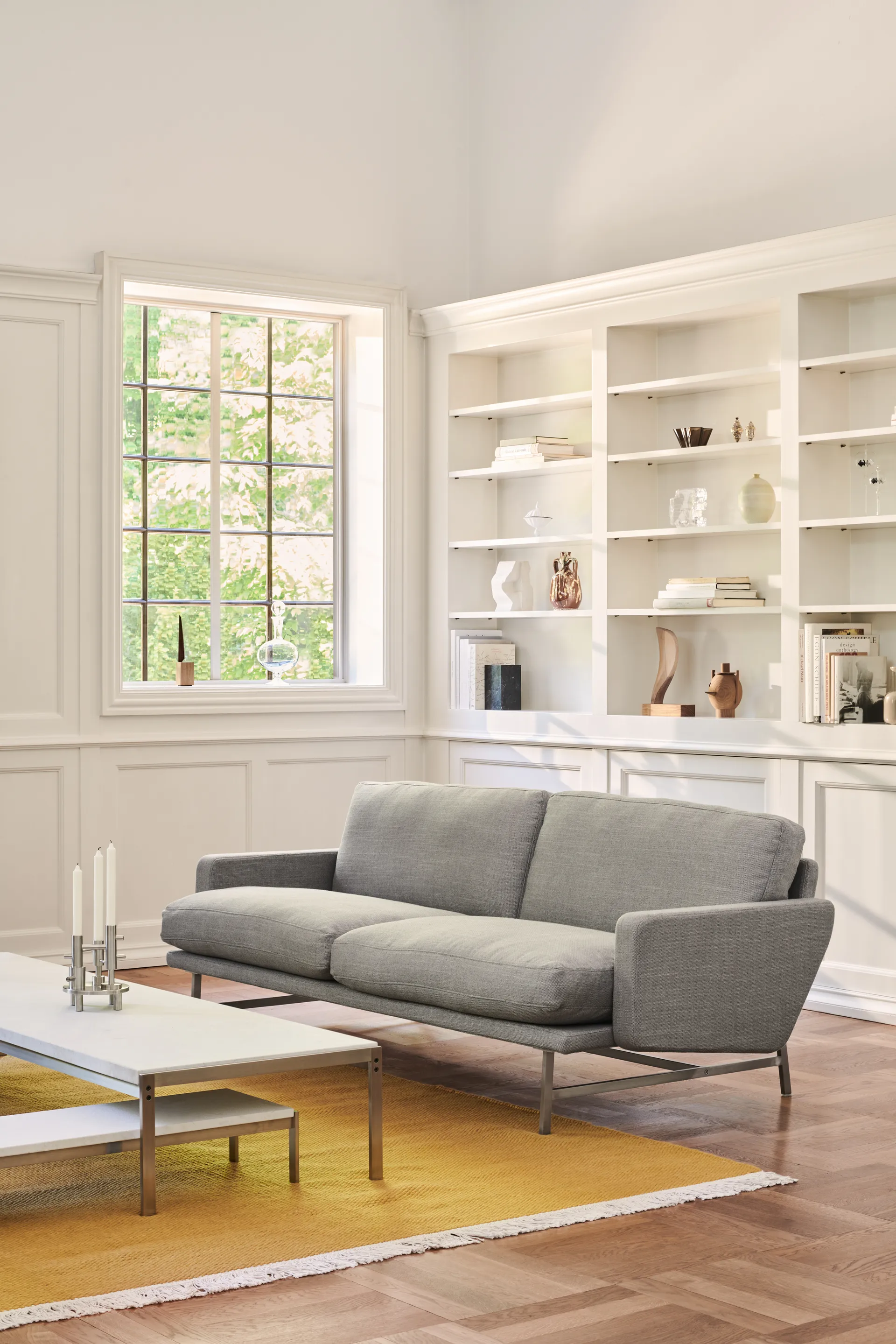 Candeliere Jaime Hayon grande, Acciaio inossidabile Fritz Hansen