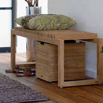 Contenitore Cutter grande - Teak - Fritz Hansen