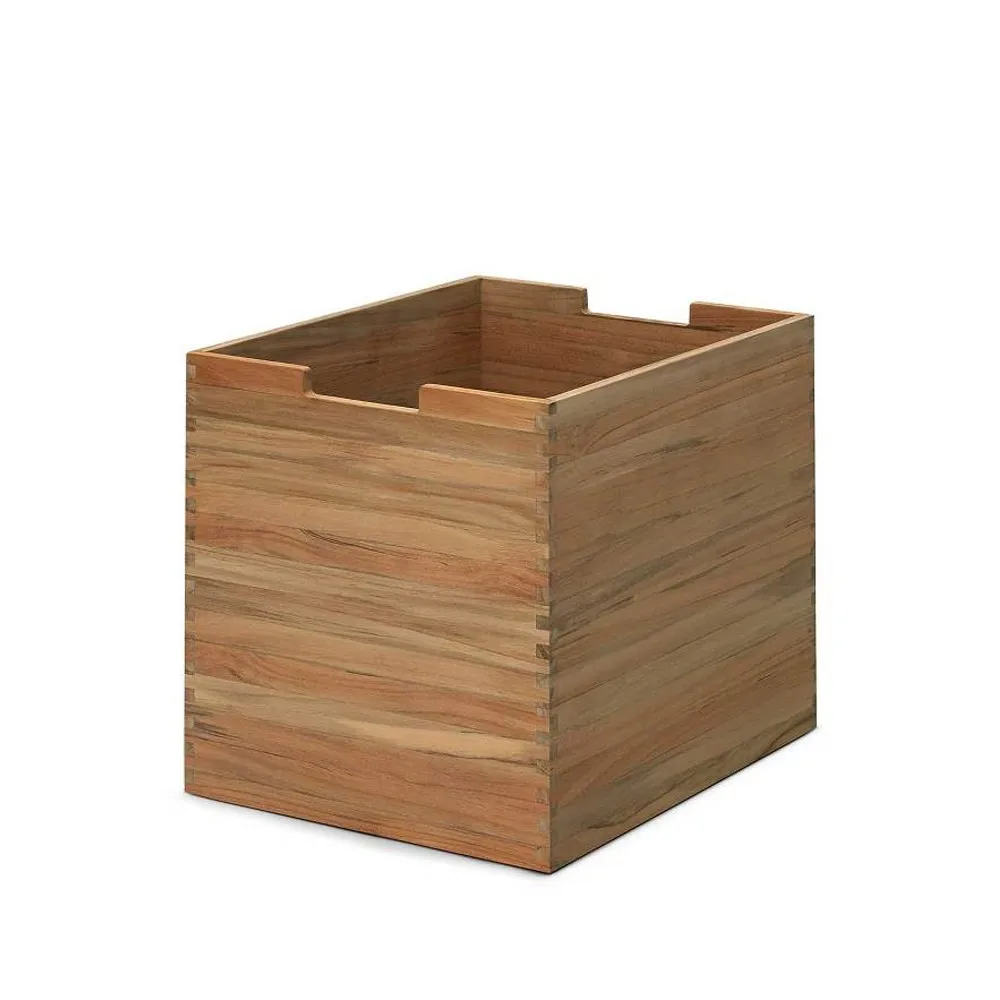 Contenitore Cutter grande, Teak Fritz Hansen