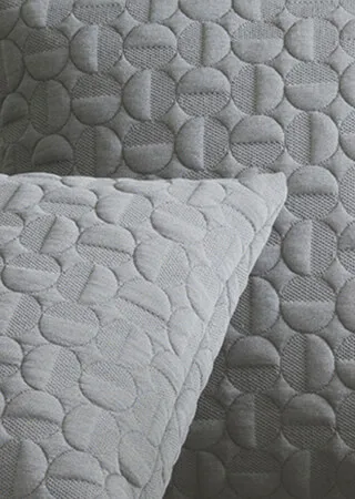 Cuscino Vertigo 60x40 cm, Grigio chiaro Fritz Hansen