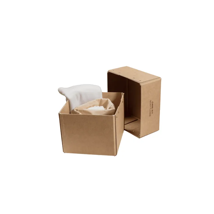 Fritz Hansen kit per la cura di pelle e rattan - 200 g+panno di cotone - Fritz Hansen