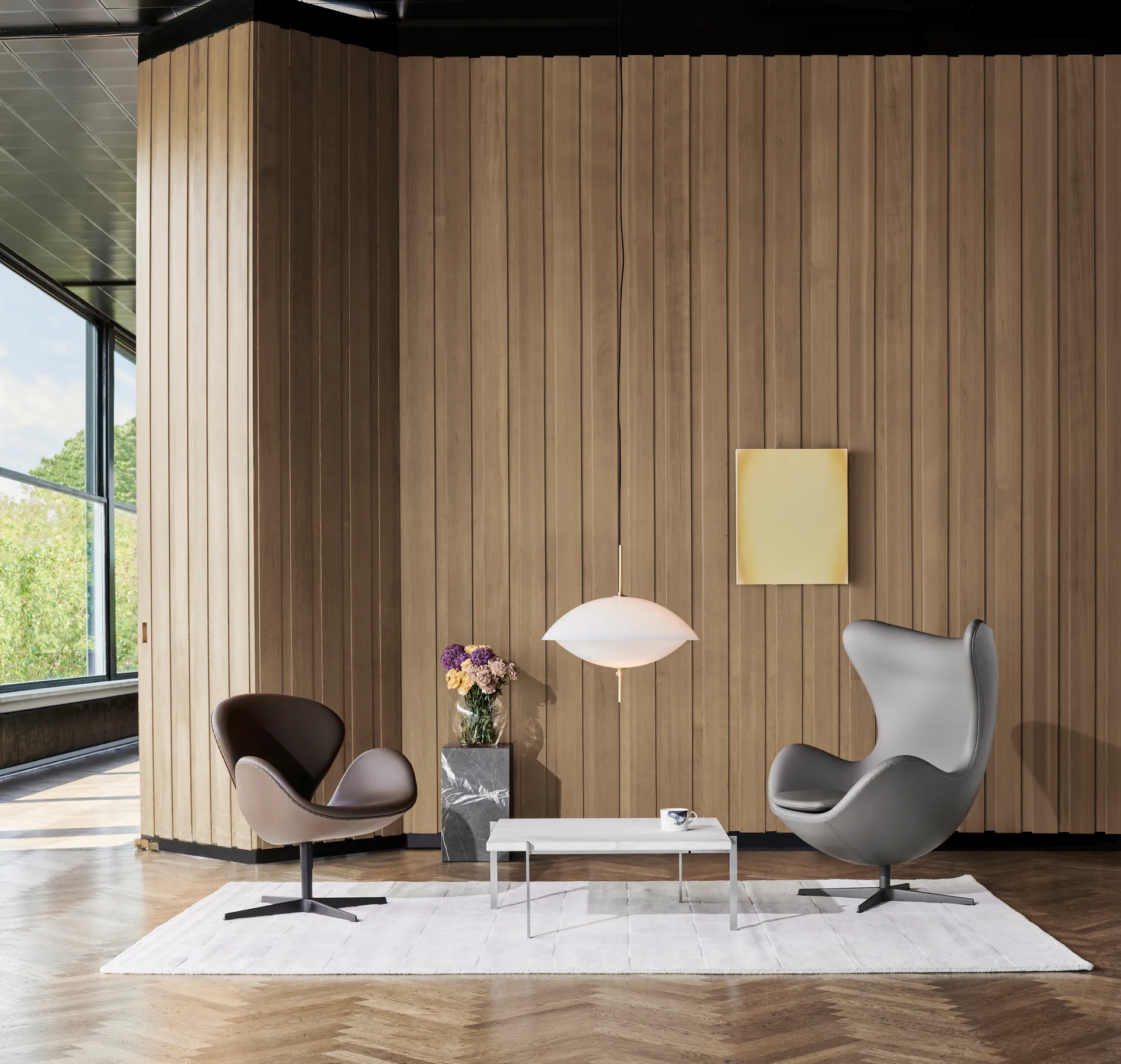 Lampada a sospensione Clam, Ø 55 cm
​ Fritz Hansen