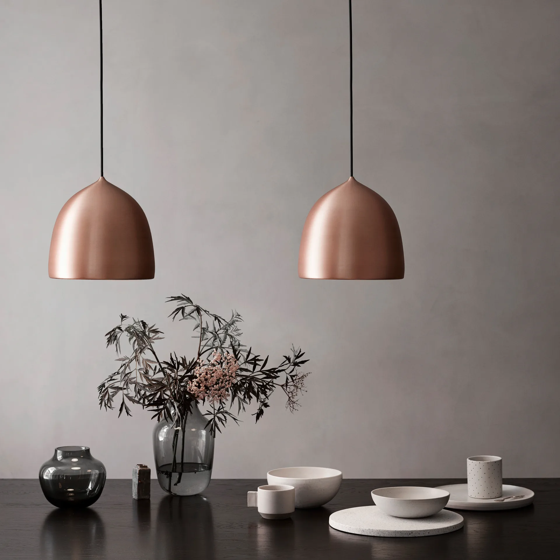 Lampada a sospensione Suspence P1, Ottone Fritz Hansen