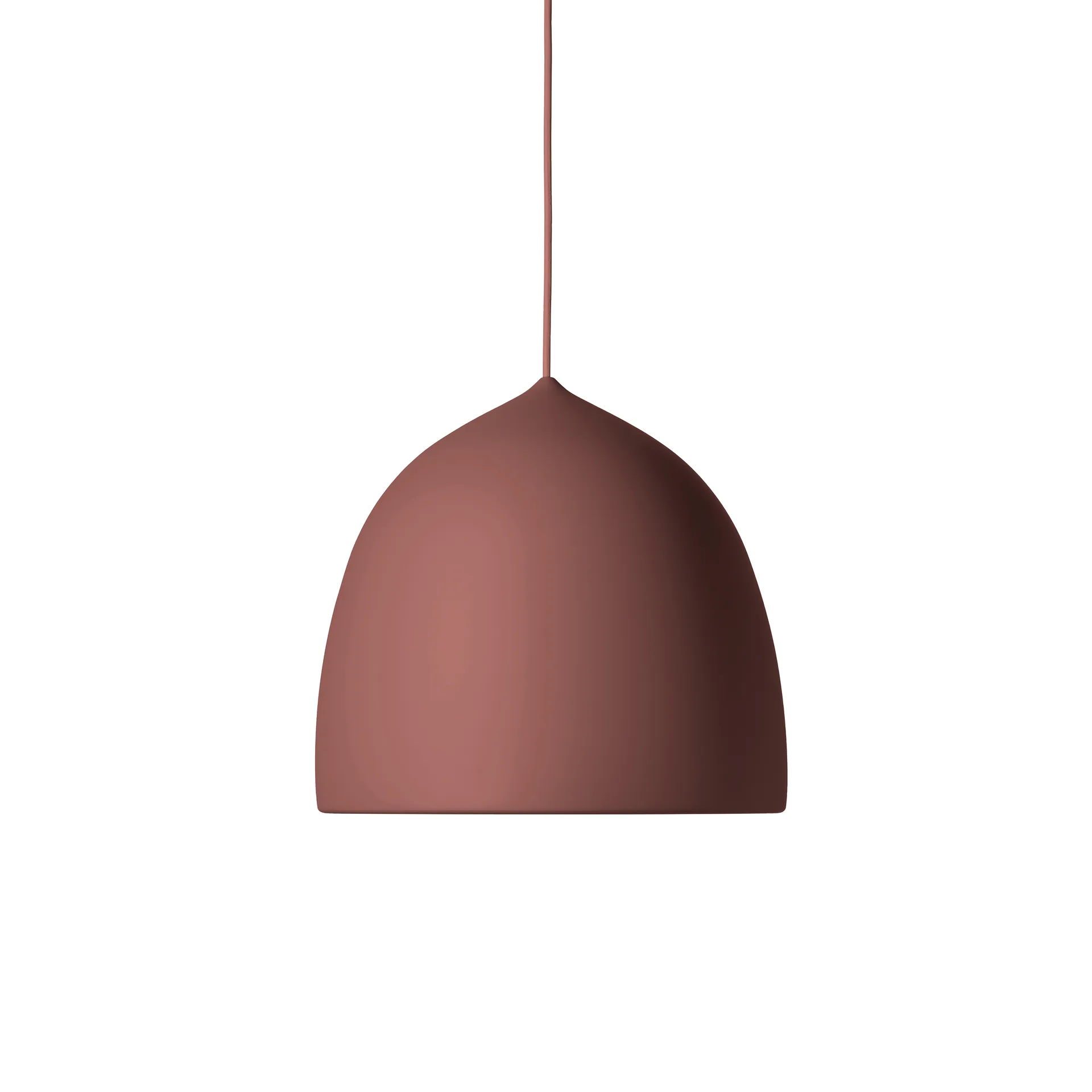 Lampada a sospensione Suspence P1,5, Powder-burgundy Fritz Hansen
