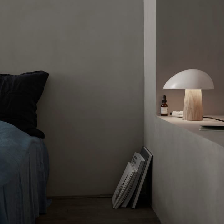 Lampada da tavolo frassino Night Owl - Smokey white - Fritz Hansen