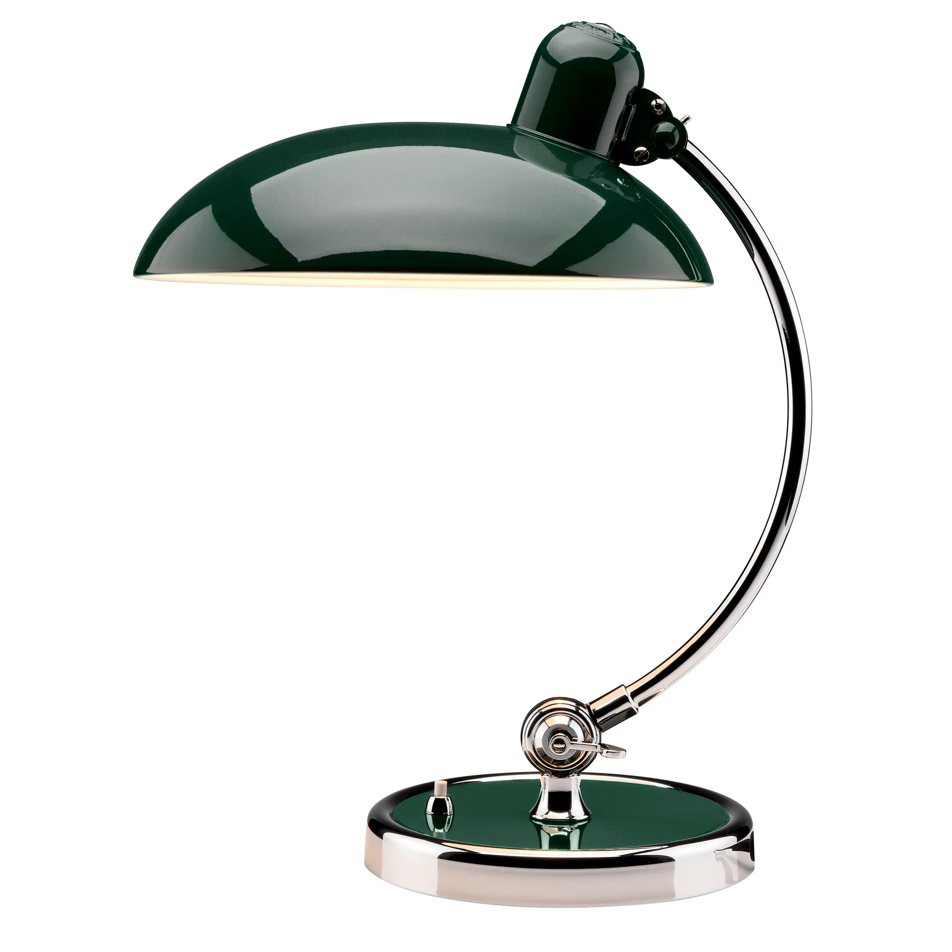 Lampada da tavolo Kaiser Idell 6631-T Luxus 
, Verde scuro Fritz Hansen