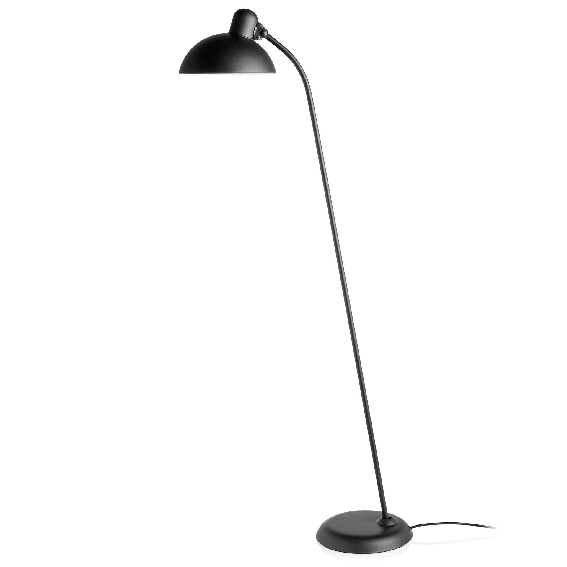 Lampada da terra Kaiser Idell 6556-F Luxus, Nero opaco Fritz Hansen