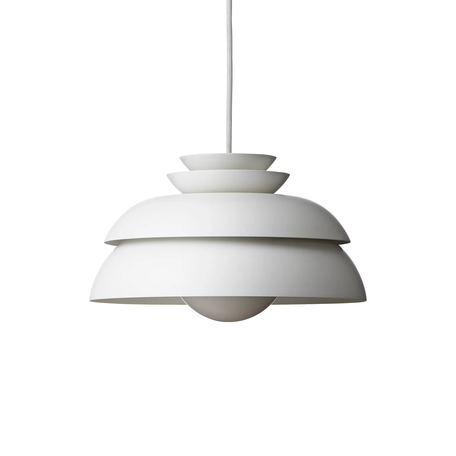 Lampadario Concert bianco, P1 Fritz Hansen
