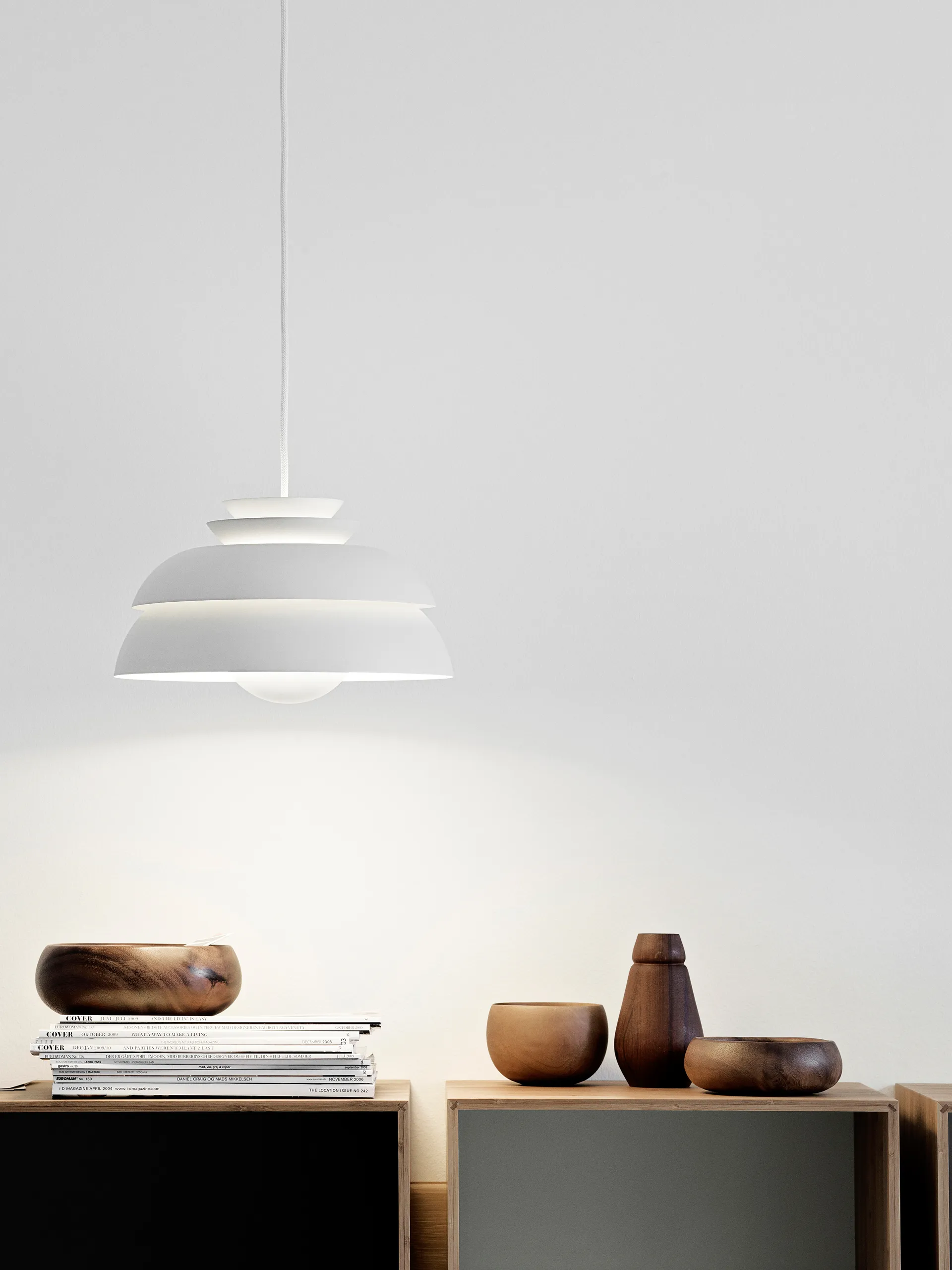 Lampadario Concert bianco, P1 Fritz Hansen