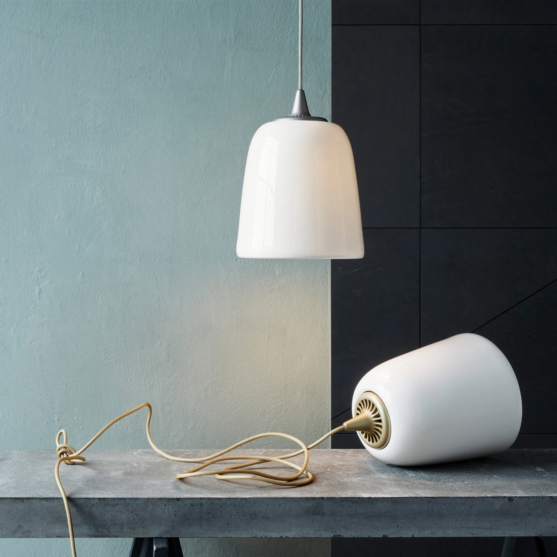Lampadario Dogu, Oro Fritz Hansen