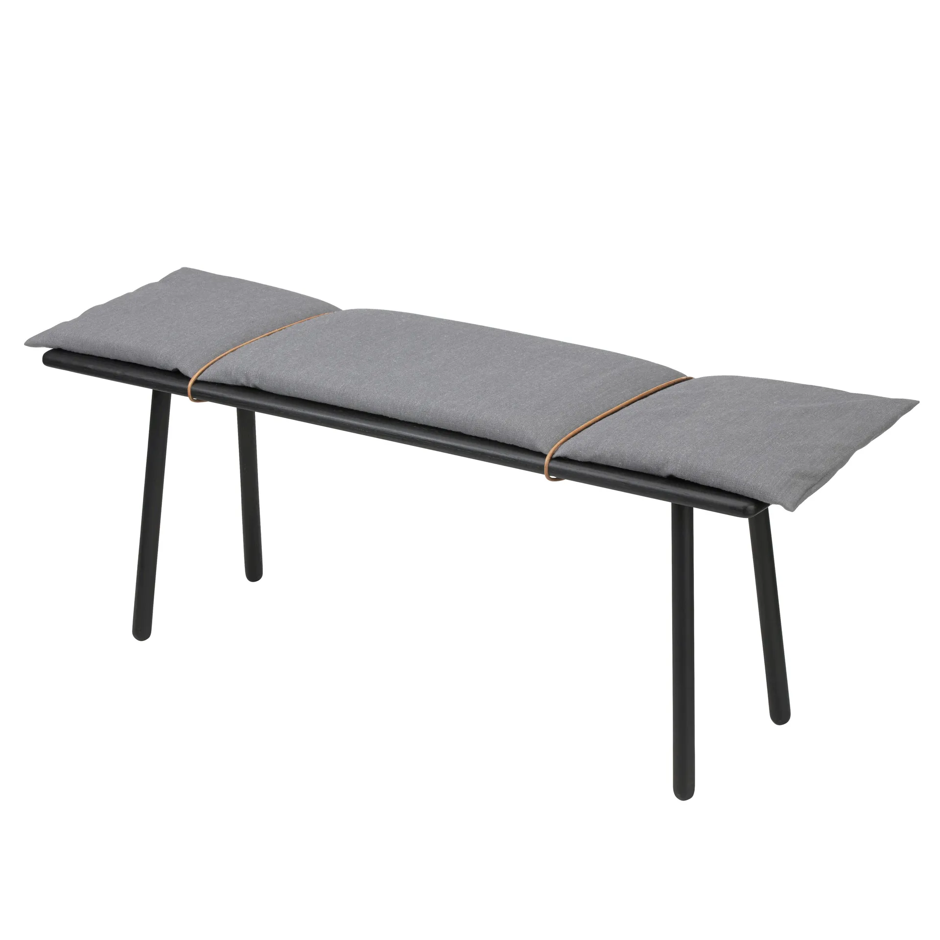 Panca Georg, Rovere verniciato nero Fritz Hansen