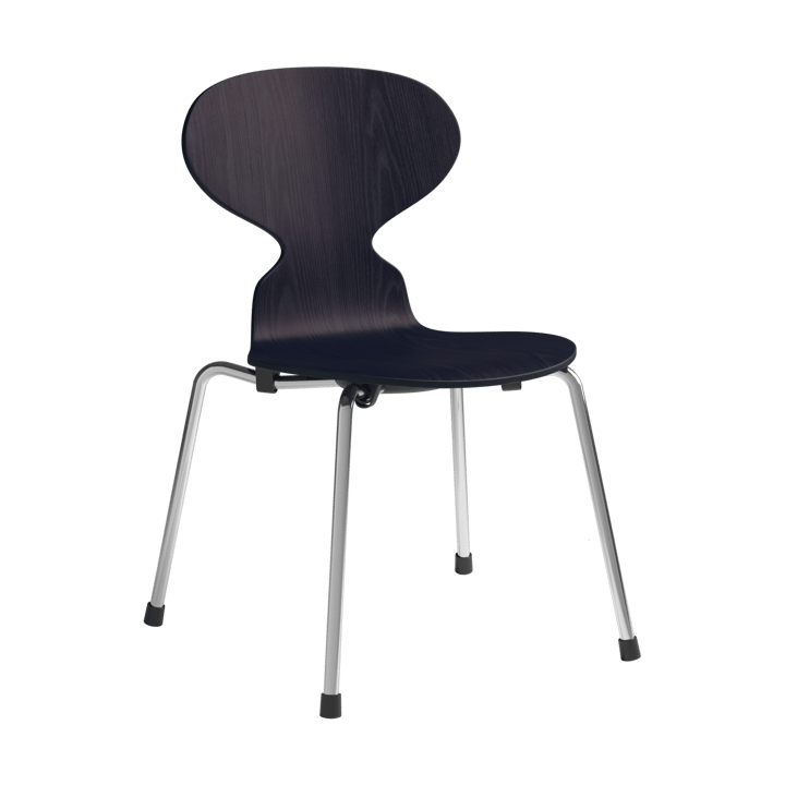 Sedia per bambini Myran - Midnight blue frassino verniciato-cromo - Fritz Hansen