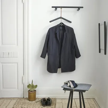 Sgabello Georg - Rovere verniciato nero - Fritz Hansen