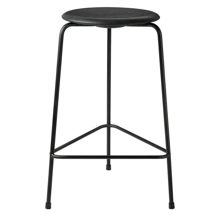 Sgabello in pelle High Dot - Cowboy black - Fritz Hansen