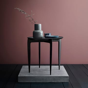 Tavolo Vassoio Foldable Ø 45 cm - Nero - Fritz Hansen